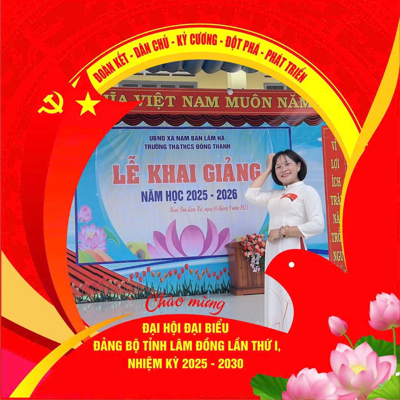 cô giáo Hoàng Thị Thanh Lượng